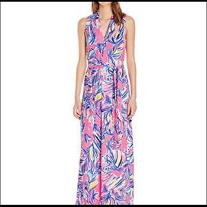 Lilly Pulitzer Colette maxi dress. L